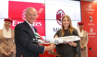 Tim Clark e Barbara Berlusconi (fonte foto: www.tuttosport.com)