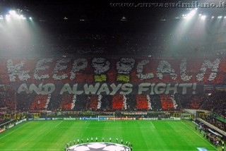 Immagine di copertina della pagina facebook 'Curva sud Milano1899'