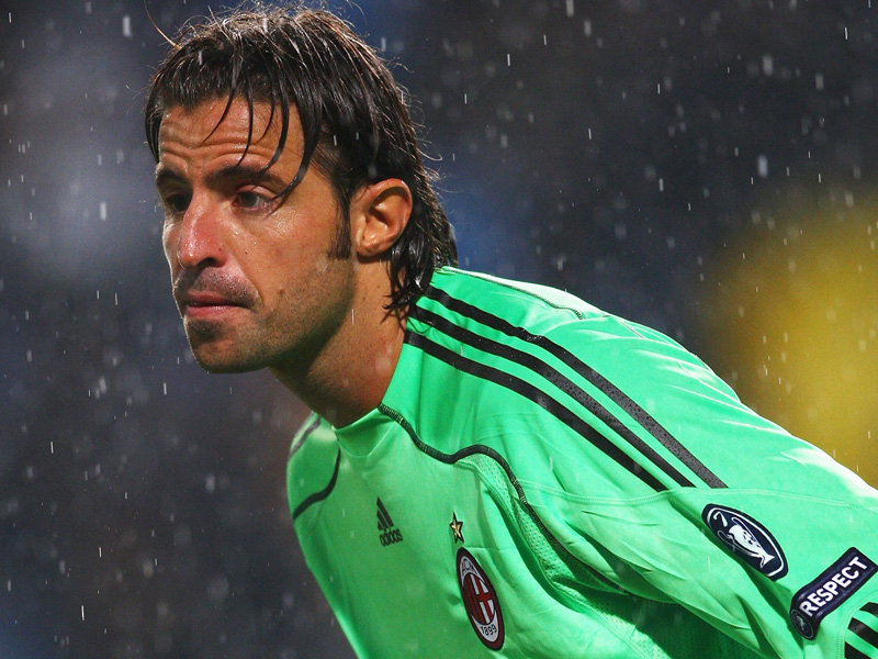 Marco Storari ai tempi del Milan, fonte foto Sky