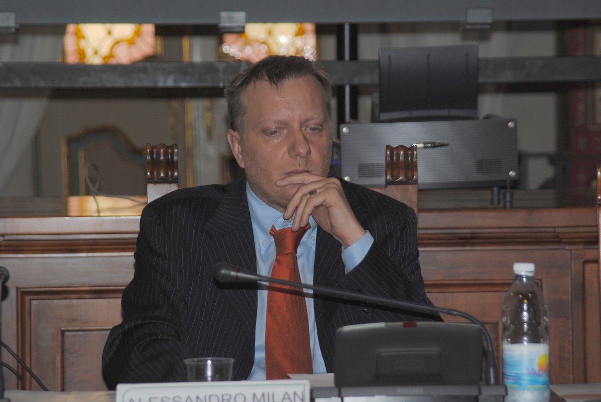 Alessandro Milan, giornalista di fede rossonera - fonte: cremonaincomune-blogsport.it