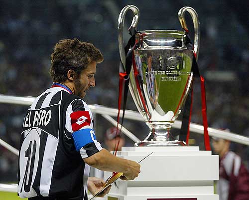 Del Piero nella finale di Champions persa col Milan - fonte: mightygorgon.com