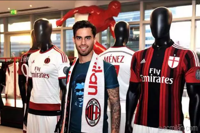 Suso a Casa Milan, fonte foto acmilan.com