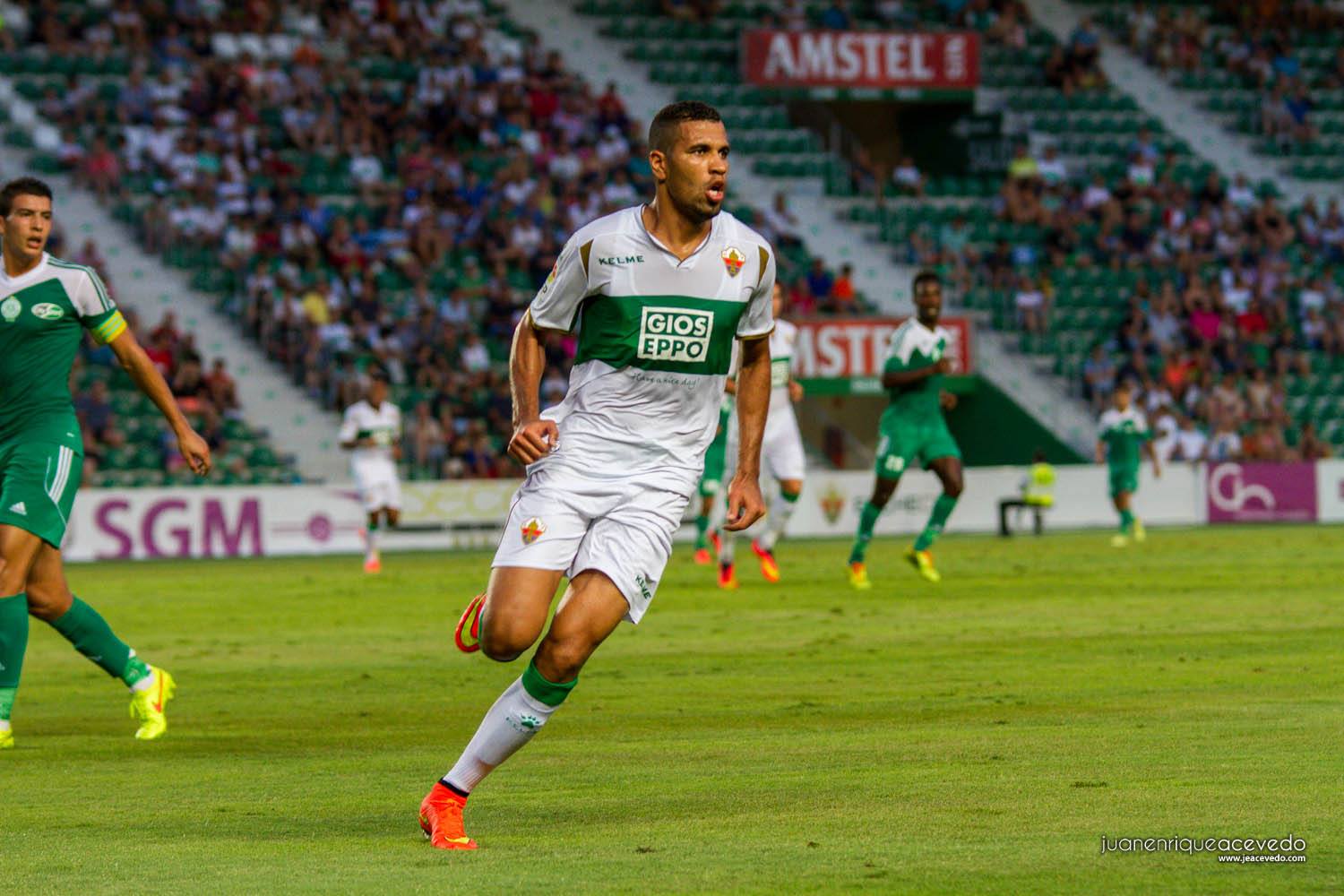 Jonathas, attaccante dell'Elche - fonte: soyfranjiverde.com
