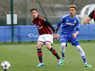 Calabria, terzino della Primavera del Milan - fonte: camerasport.photoshelter.com