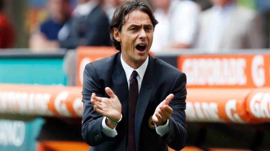 Pippo Inzaghi, tecnico rossonero (fonte foto: www.ilgiorno.it) 