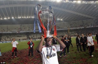 Clarence Seedorf - fonte www.dailymail.co.uk