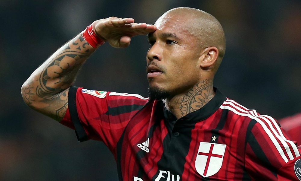 Nigel De Jong esulta dopo un gol (Fonte: www.italianfootballdaily.com) 