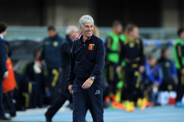Gian Piero Gasperini, tecnico del Genoa - fonte www.genoacfc.it