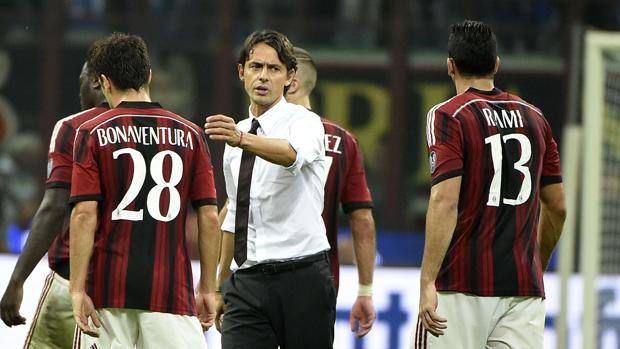 La delusione di Bonaventura, Inzaghi e Rami - fonte www.meladevice.com