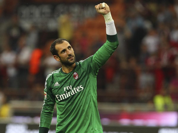 Diego Lopez, portiere del Milan (fonte foto: mondedufoot.fr)