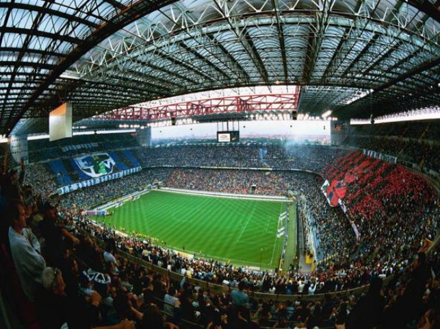 San Siro, derby Inter-Milan (Fonte: milano.corriere.it) 