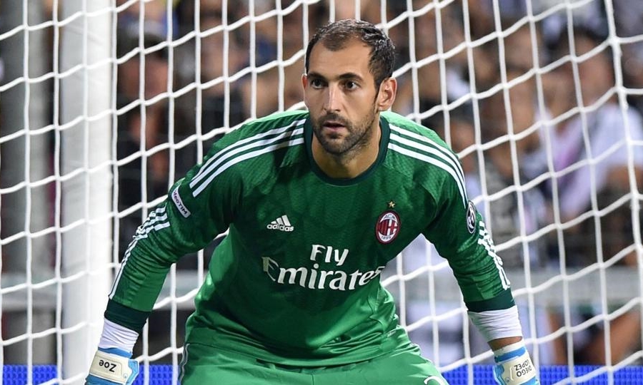Diego Lopez, portiere rossonero (fonte foto: italianfootballdaily.com)