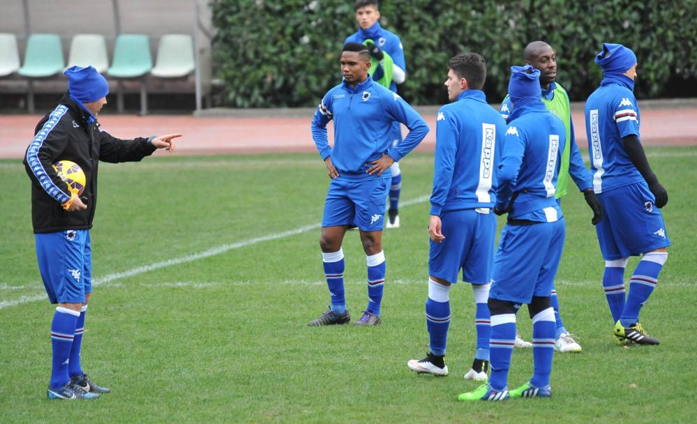 Allenamento Sampdoria (Fonte: www.gazzetta.it) 