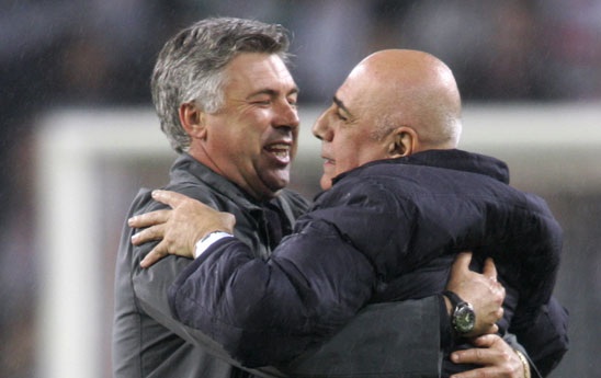 Ancelotti e Galliani (fonte foto: static.sky.it)