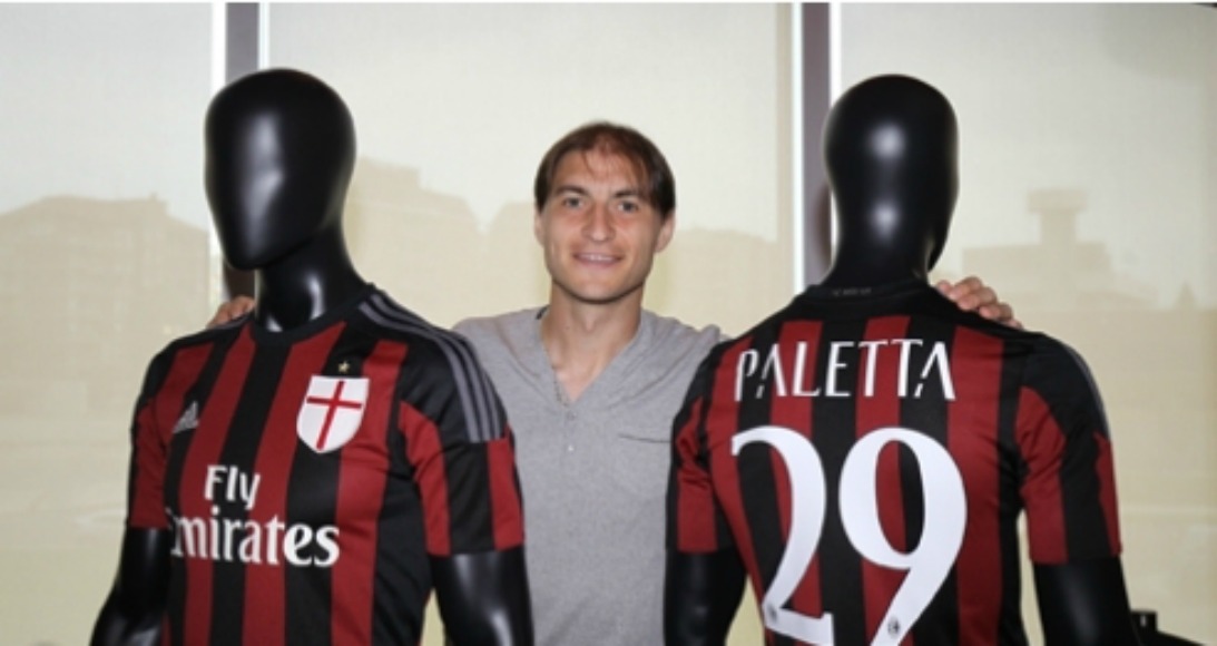 Gabriel Paletta, difensore del Milan (Fonte: acmilan.com) 