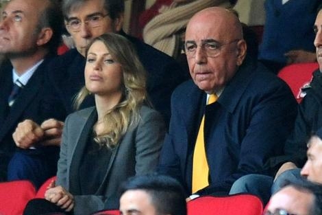 Adriano Galliani e Barbara Berlusconi, amministratori delegati del Milan