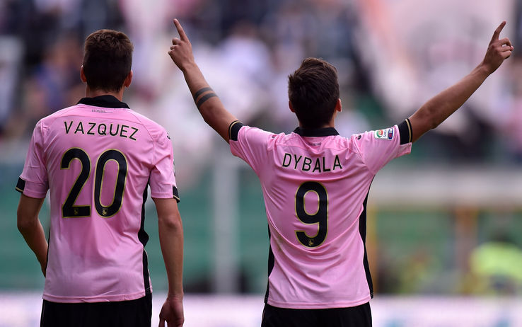 Dibala-Vazquez, coppia d'oro del Palermo - fonte: juventusclubmalta.com