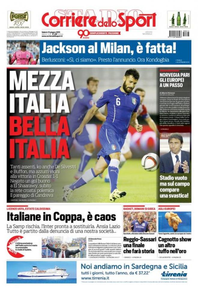 Corriere dello Sport (Fonte: giornalone.it)