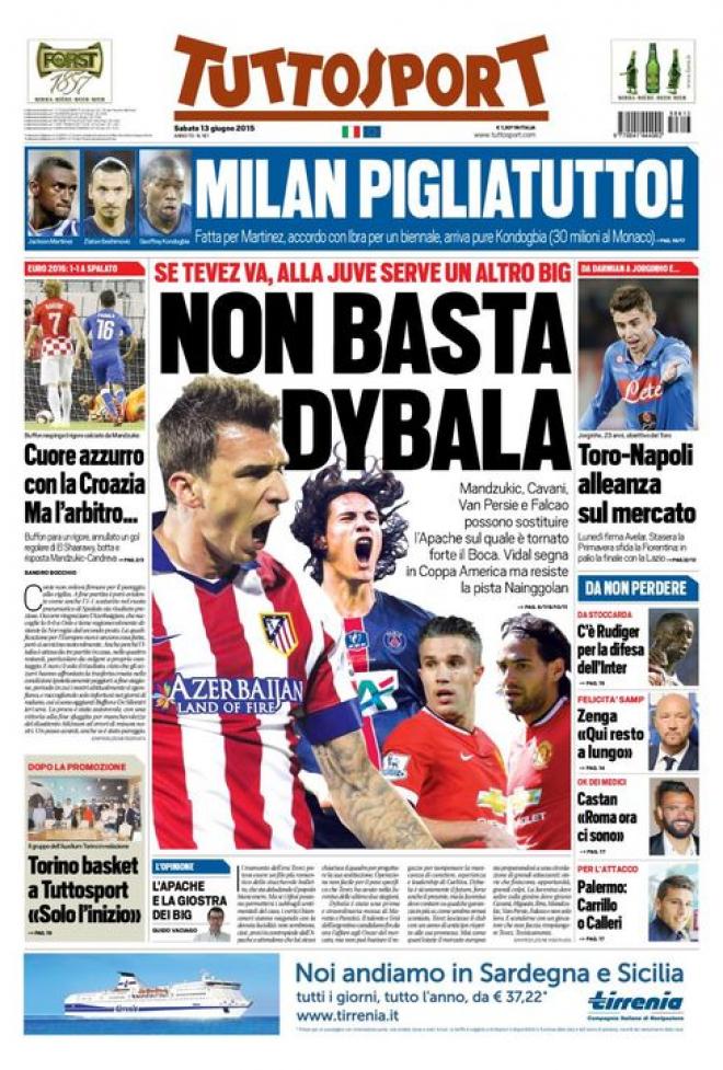 Tuttosport (Fonte: giornalone.it)