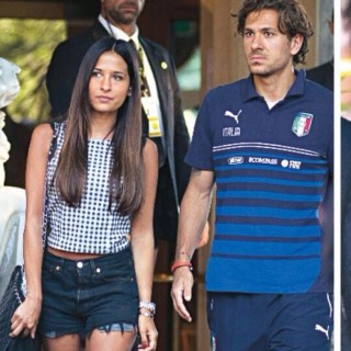 Alessio Cerci e Federica Riccardi