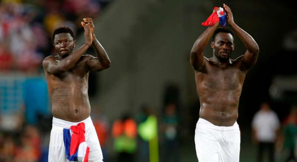 Sulley Muntari e Michael Essien - fonte www.allsports.com.gh