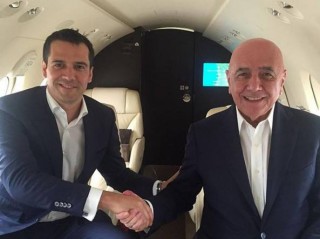 Adriano Galliani e Nelio Lucas