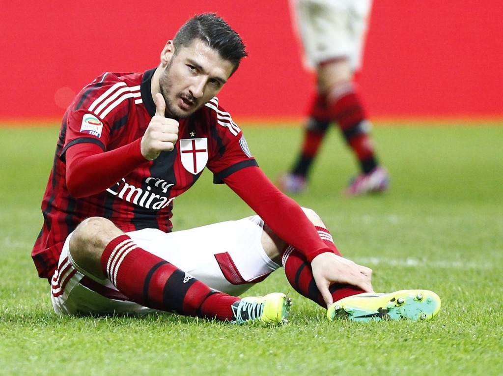 Salvatore Bocchetti ai tempi del Milan