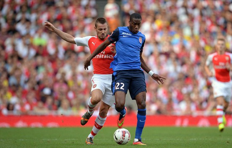 Geoffry Kondogbia, centrocampista del Monaco (Fonte: sportive23.net) 