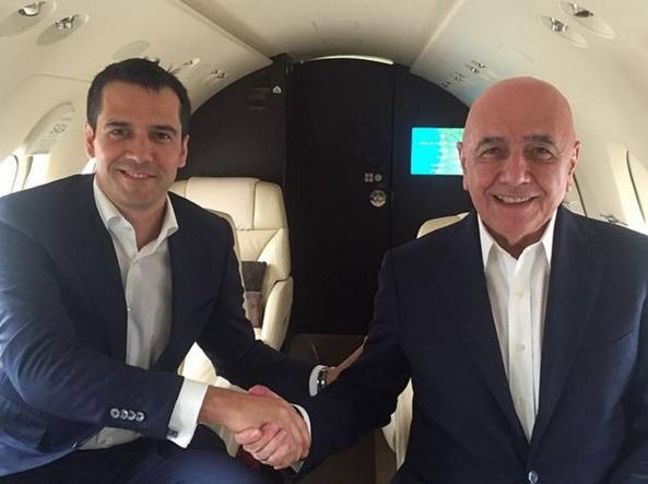 Adriano Galliani e Nelio Lucas