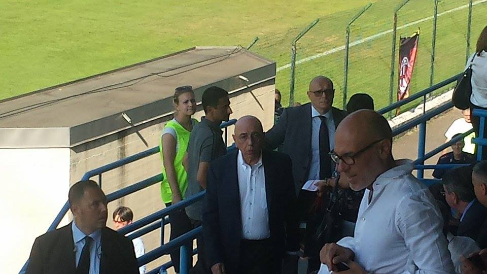 Adriano Galliani a Solbiate, fonte foto PianetaMilan.it