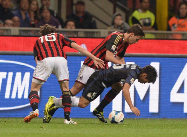 Andrea Poli e Mattia De Sciglio (Fonte: www.sportlive.it) 