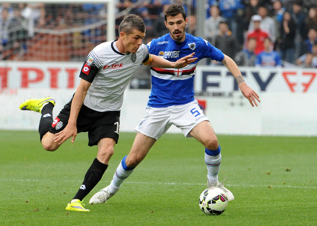 Alessio Romagnoli, difensore romanista (Fonte: www.zimbio.com) 