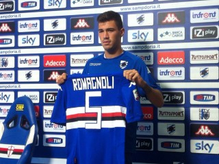 Alessio Romagnoli, difensore romanista (Fonte: www.forzaroma.info) 
