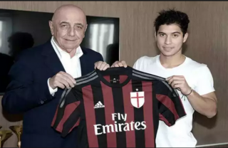 Adriano Galliani e Josè Mauri