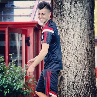 El Shaarawy a Milanello, fonte foto Profilo Twitter El Shaarawy