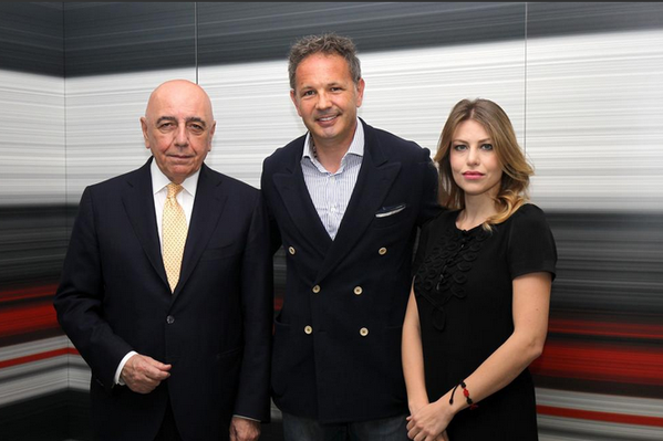 Mihajlovic, Galliani e Barbara Berlusconi