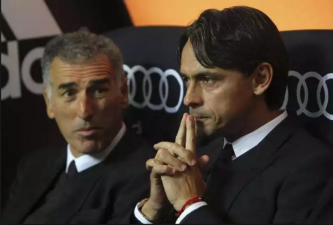 Inzaghi e Tassotti (fonte foto: Getty Images)