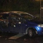 Calcio: Napoli-Milan; incidenti, in fiamme auto polizia