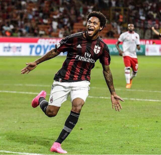 L'esultanza di Luiz Adriano, fonte foto Profilo Instagram Luiz Adriano