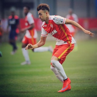 El Shaarawy in azione con la maglia del Monaco, fonte foto profilo Twitter @OfficialEl92