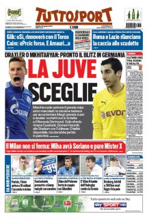 Prima Pagina Tuttosport, fonte foto tuttosport.com