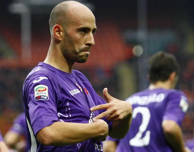 Borja Valero, centrocampista viola (fonte: calciomercato.napoli.it)