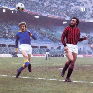 Egidio Calloni, ex centravanti del Milan - fonte: emilianodeiana.it