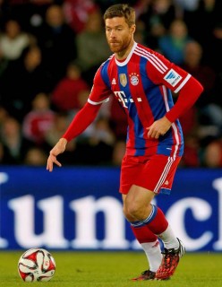 Xabi Alonso, regista basco del Bayern Monaco (fonte foto: www.express.co.uk)