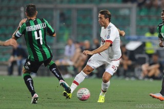Alessandro Matri in azione, fonte foto acmilan.com