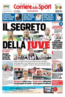 Prima Pagina Corriere dello Sport 14/08/15