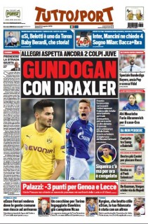 Prima Pagina Tuttosport 14/08/15