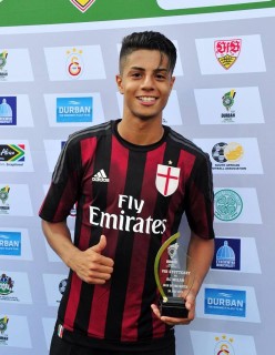 Hachim Mastour a Durban (fonte foto: Twitter)
