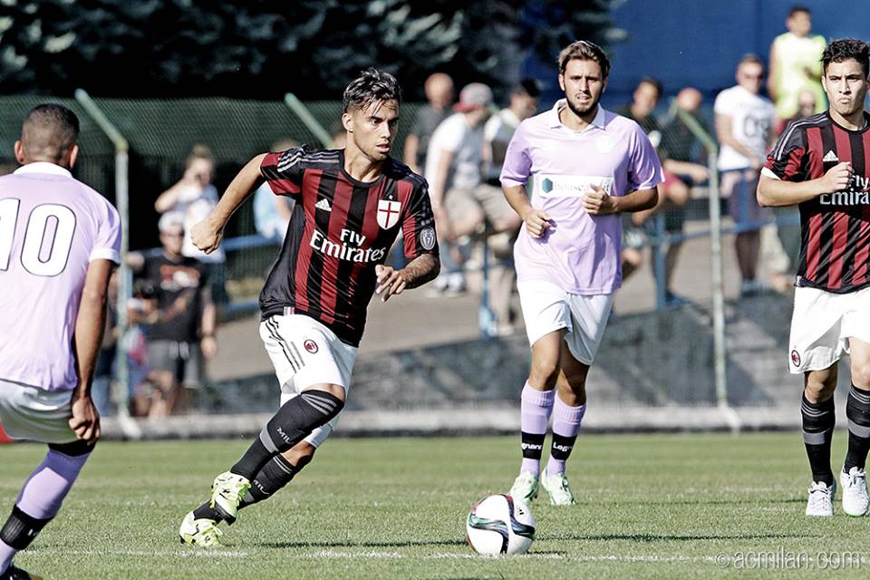  Suso in azione, fonte foto acmilan.com
