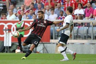 Antonio Nocerino al tiro (acmilan.com)